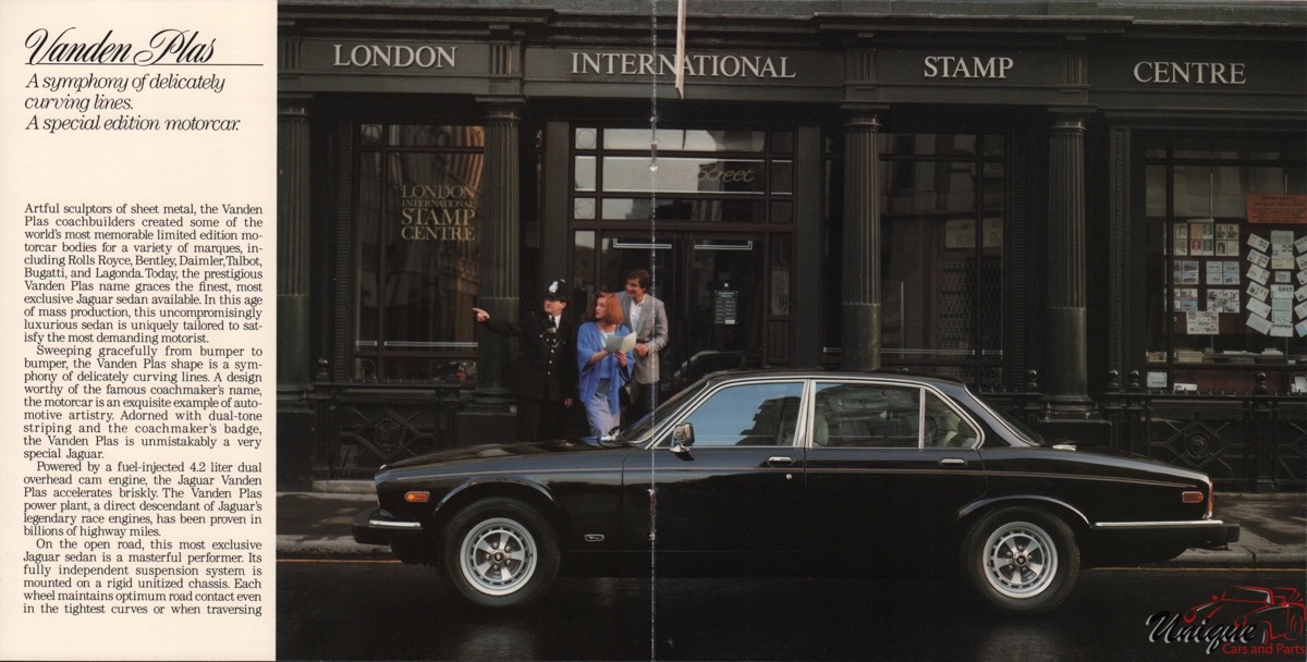 1986 Jaguar Model Lineup Brochure Page 8